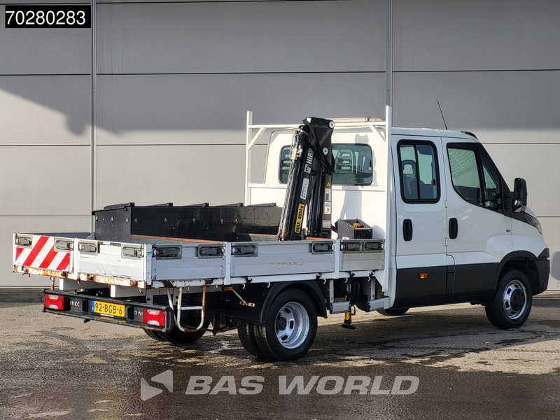 Iveco Daily 50C17 3,0L Automaat HIAB 017T-2 DC Open laadbak Dubbellucht Airco Euro6 Pickup Crane Kraanwagen Pritsche Airco Dubbel cabine - الشاحنات الصغيرة المسطحة: صور 5 Iveco Daily 50C17 3,0L Automaat HIAB 017T-2 DC Open laadbak Dubbellucht Airco Euro6 Pickup Crane Kraanwagen Pritsche Airco Dubbel cabine - الشاحنات الصغيرة المسطحة: صور 5