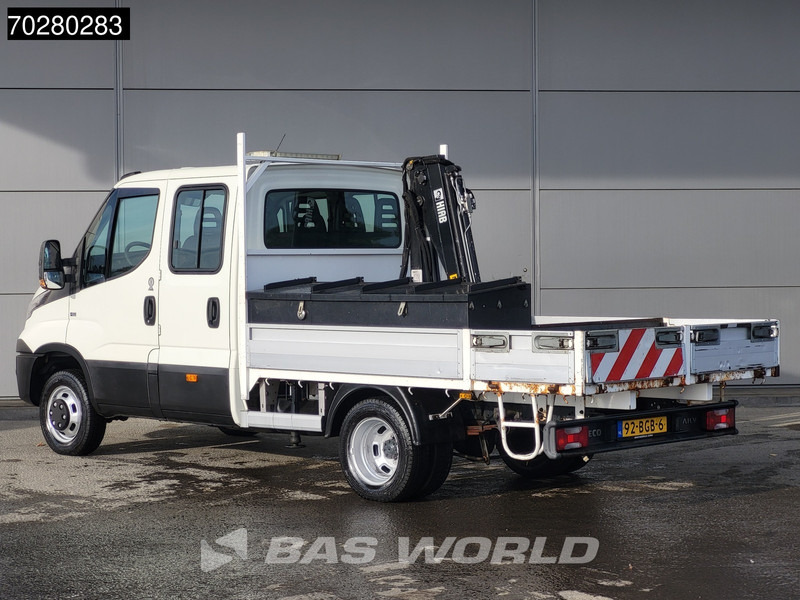 Iveco Daily 50C17 3,0L Automaat HIAB 017T-2 DC Open laadbak Dubbellucht Airco Euro6 Pickup Crane Kraanwagen Pritsche Airco Dubbel cabine - الشاحنات الصغيرة المسطحة: صور 2 Iveco Daily 50C17 3,0L Automaat HIAB 017T-2 DC Open laadbak Dubbellucht Airco Euro6 Pickup Crane Kraanwagen Pritsche Airco Dubbel cabine - الشاحنات الصغيرة المسطحة: صور 2