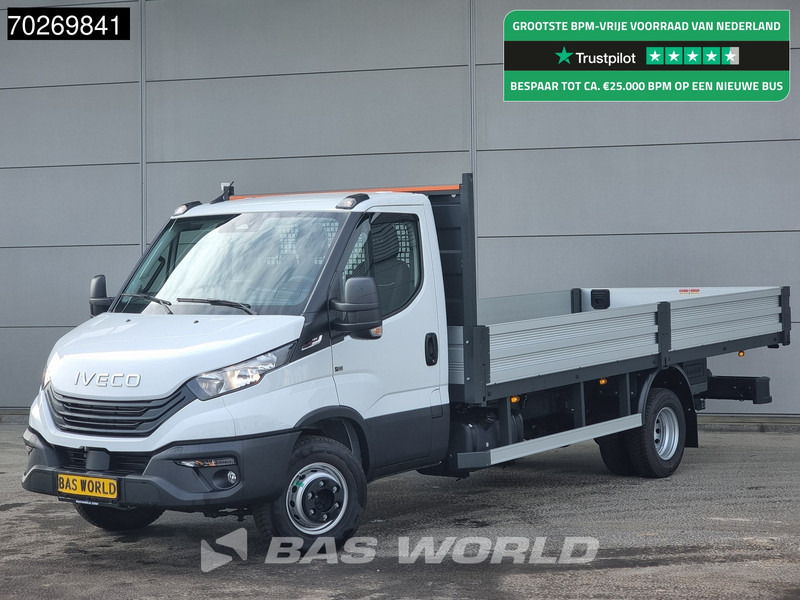Iveco Daily 70C18 3.0L Automaat 525cm Open laadbak XXL Trekhaak ACC Navi Airco Pickup Pritsche Airco Trekhaak - الشاحنات الصغيرة المسطحة: صور 1 Iveco Daily 70C18 3.0L Automaat 525cm Open laadbak XXL Trekhaak ACC Navi Airco Pickup Pritsche Airco Trekhaak - الشاحنات الصغيرة المسطحة: صور 1