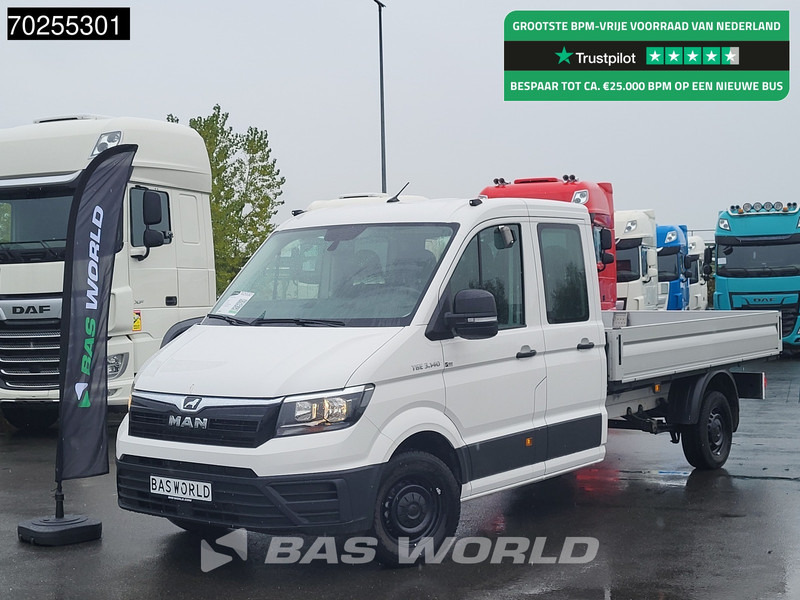 MAN TGE 3.140 Automatik Pritsche AHK Doppel Kabine Klima Tempomat Pickup Airco Dubbel cabine Trekhaak Cruise control - الشاحنات الصغيرة: صور 1 MAN TGE 3.140 Automatik Pritsche AHK Doppel Kabine Klima Tempomat Pickup Airco Dubbel cabine Trekhaak Cruise control - الشاحنات الصغيرة: صور 1