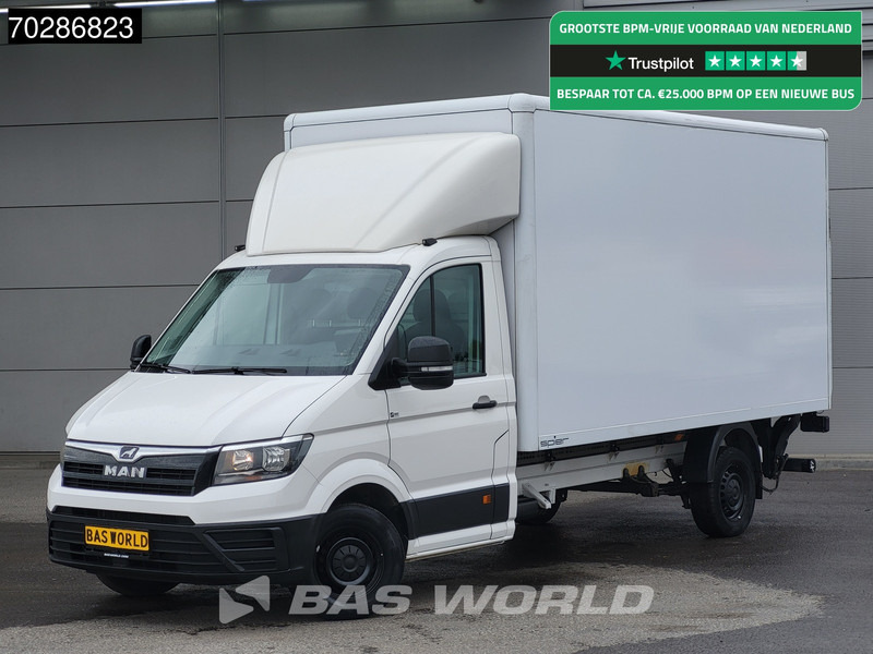 MAN TGE 3.140 Laadklep Automaat Airco Cruise Camera Euro6 Meubelbak Koffer 20m3 Airco Cruise control - الشاحنات الصغيرة صندوق مغلق: صور 1 MAN TGE 3.140 Laadklep Automaat Airco Cruise Camera Euro6 Meubelbak Koffer 20m3 Airco Cruise control - الشاحنات الصغيرة صندوق مغلق: صور 1