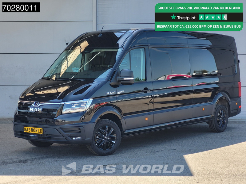 MAN TGE 3.180 4x4 Automaat 2025 Facelift L4H3 LED ACC Navi Airco Cruise Camera Parkeersensoren L3H2 Allrad 4WD 15m3 Airco - فان: صور 1 MAN TGE 3.180 4x4 Automaat 2025 Facelift L4H3 LED ACC Navi Airco Cruise Camera Parkeersensoren L3H2 Allrad 4WD 15m3 Airco - فان: صور 1
