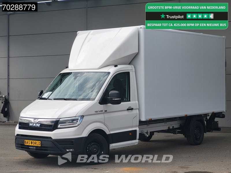 MAN TGE 3.180 Automaat Laadklep Bakwagen 2025 Facelift Navi LED Airco Cruise Euro6 Meubelbak Koffer 21m3 Airco Cruise control - الشاحنات الصغيرة صندوق مغلق: صور 1 MAN TGE 3.180 Automaat Laadklep Bakwagen 2025 Facelift Navi LED Airco Cruise Euro6 Meubelbak Koffer 21m3 Airco Cruise control - الشاحنات الصغيرة صندوق مغلق: صور 1