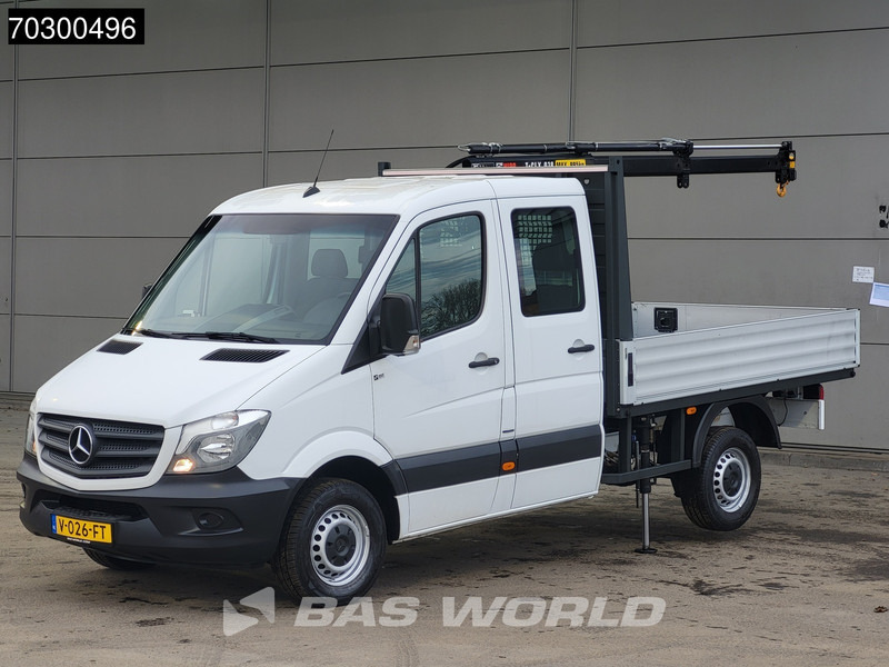 Mercedes-Benz Sprinter 311 CDI Kraanwagen Open Laadbak Dubbel Cabine HIAB 018 B-2 T-CLX Airco Euro6 Kraan Crane Kranwagen Pritsche Pickup Open Box Airc - الشاحنات الصغيرة المسطحة: صور 2 Mercedes-Benz Sprinter 311 CDI Kraanwagen Open Laadbak Dubbel Cabine HIAB 018 B-2 T-CLX Airco Euro6 Kraan Crane Kranwagen Pritsche Pickup Open Box Airc - الشاحنات الصغيرة المسطحة: صور 2