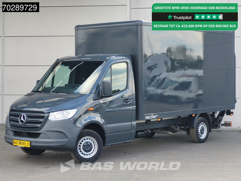 Mercedes-Benz Sprinter 316 CDI Laadklep Bakwagen Airco Camera MBUX CarPlay Euro6 Meubelbak Koffer 19m3 Airco Cruise control - الشاحنات الصغيرة صندوق مغلق: صور 1 Mercedes-Benz Sprinter 316 CDI Laadklep Bakwagen Airco Camera MBUX CarPlay Euro6 Meubelbak Koffer 19m3 Airco Cruise control - الشاحنات الصغيرة صندوق مغلق: صور 1