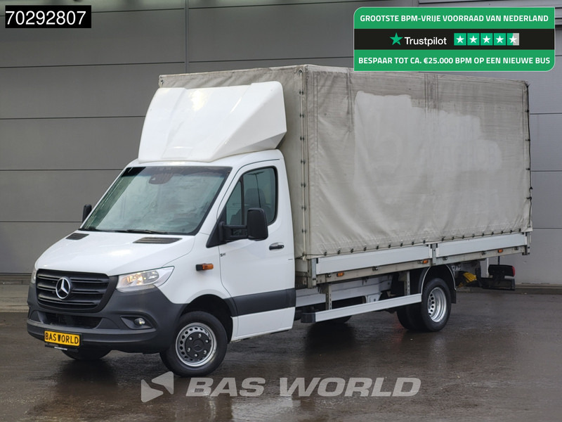 Mercedes-Benz Sprinter 519 CDI 3.0L V6 Automaat 484cm Dubbellucht Huif Bakwagen 190PK Airco Cruise Euro6 Meubelbak Koffer Airco Cruise control - الشاحنات الصغيرة ستائر: صور 1 Mercedes-Benz Sprinter 519 CDI 3.0L V6 Automaat 484cm Dubbellucht Huif Bakwagen 190PK Airco Cruise Euro6 Meubelbak Koffer Airco Cruise control - الشاحنات الصغيرة ستائر: صور 1