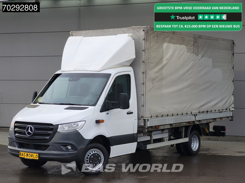 Mercedes-Benz Sprinter 519 CDI 3.0L V6 Automaat 484cm Dubbellucht Huif Bakwagen 190PK Airco Cruise Euro6 Meubelbak Koffer Airco Cruise control - الشاحنات الصغيرة ستائر: صور 1 Mercedes-Benz Sprinter 519 CDI 3.0L V6 Automaat 484cm Dubbellucht Huif Bakwagen 190PK Airco Cruise Euro6 Meubelbak Koffer Airco Cruise control - الشاحنات الصغيرة ستائر: صور 1