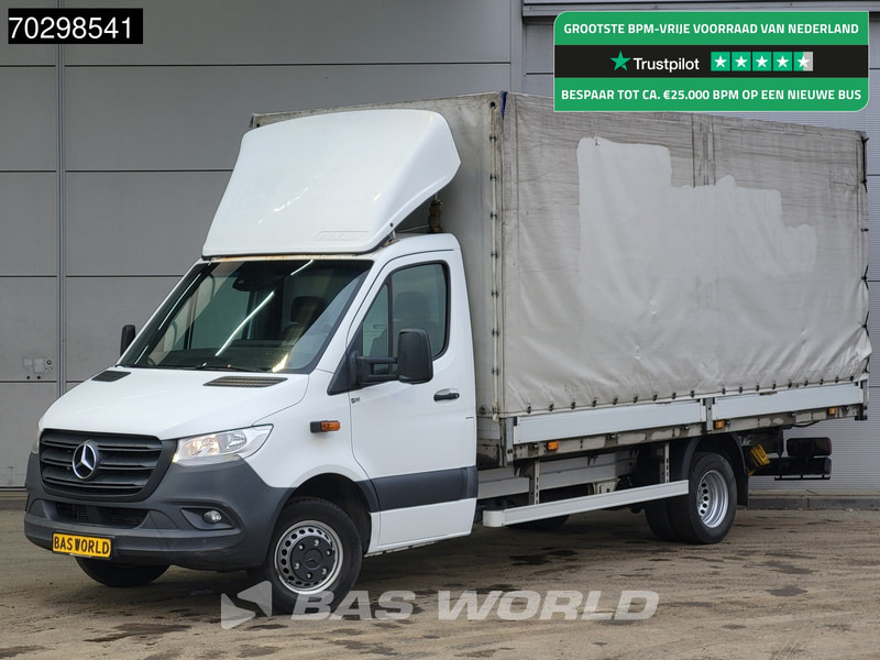 Mercedes-Benz Sprinter 519 CDI 3.0L V6 Automaat 484cm Dubbellucht Huif Bakwagen 190PK Airco Cruise Euro6 Meubelbak Koffer Airco - الشاحنات الصغيرة ستائر: صور 1 Mercedes-Benz Sprinter 519 CDI 3.0L V6 Automaat 484cm Dubbellucht Huif Bakwagen 190PK Airco Cruise Euro6 Meubelbak Koffer Airco - الشاحنات الصغيرة ستائر: صور 1