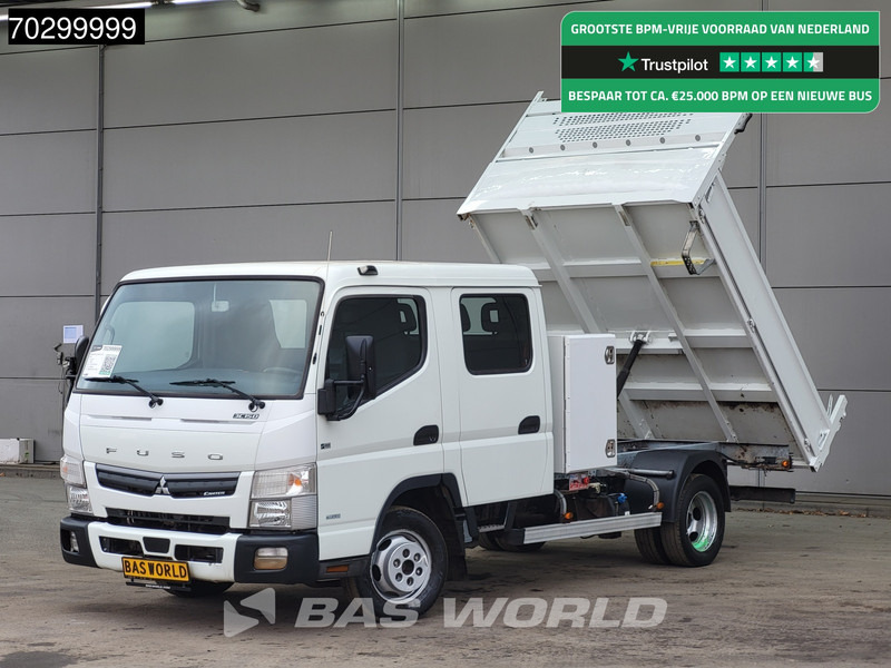 Mitsubishi Canter 3C15 3.0L Kipper met Kist Dubbel Cabine Dubbellucht 3,5t Trekhaak 150PK Airco Euro6 Tipper Benne Kieper Airco Trekhaak - قلاب صغير: صور 1 Mitsubishi Canter 3C15 3.0L Kipper met Kist Dubbel Cabine Dubbellucht 3,5t Trekhaak 150PK Airco Euro6 Tipper Benne Kieper Airco Trekhaak - قلاب صغير: صور 1