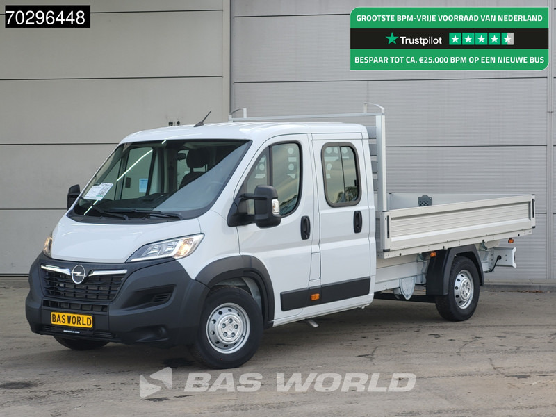 Opel Movano 140PK Dubbel Cabine Open Laadbak Airco Cruise Euro6 Pritsche Pickup Open Box Airco Cruise control - الشاحنات الصغيرة المسطحة: صور 1 Opel Movano 140PK Dubbel Cabine Open Laadbak Airco Cruise Euro6 Pritsche Pickup Open Box Airco Cruise control - الشاحنات الصغيرة المسطحة: صور 1