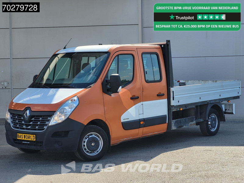 Renault Master 125PK Open Laadbak Dubbel Cabine Navi Pritsche Pickup Open Box - الشاحنات الصغيرة المسطحة: صور 1 Renault Master 125PK Open Laadbak Dubbel Cabine Navi Pritsche Pickup Open Box - الشاحنات الصغيرة المسطحة: صور 1