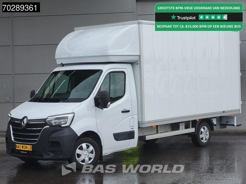Renault Master 145PK Bakwagen Achterdeuren Navi LED Airco Euro6 Meubelbak Koffer 21m3 Airco - الشاحنات الصغيرة صندوق مغلق: صور 1 Renault Master 145PK Bakwagen Achterdeuren Navi LED Airco Euro6 Meubelbak Koffer 21m3 Airco - الشاحنات الصغيرة صندوق مغلق: صور 1