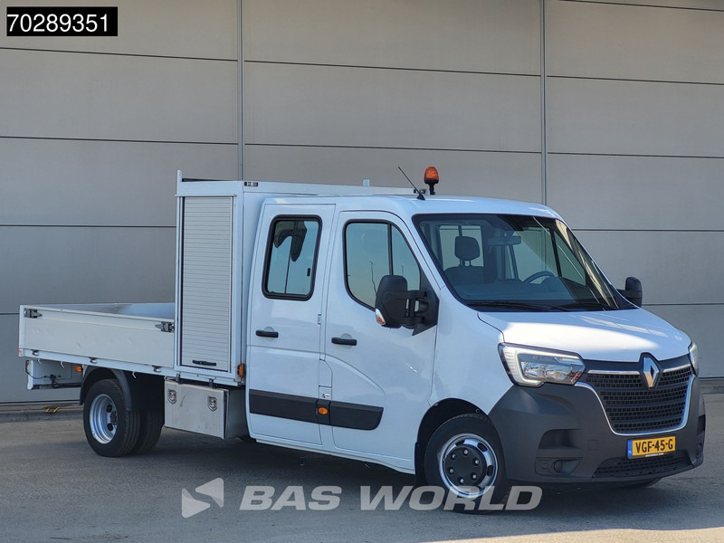 Renault Master 145PK Open Laadbak Dubbellucht 3,5t Trekhaak DC Dubbel Cabine Airco Cruise Euro6 Pritsche Pickup Open Box Airco Trekhaak Cruise contro - الشاحنات الصغيرة المسطحة: صور 3 Renault Master 145PK Open Laadbak Dubbellucht 3,5t Trekhaak DC Dubbel Cabine Airco Cruise Euro6 Pritsche Pickup Open Box Airco Trekhaak Cruise contro - الشاحنات الصغيرة المسطحة: صور 3