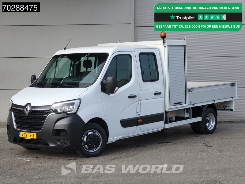 Renault Master 145PK Open Laadbak Dubbellucht 3,5t Trekhaak LED Airco Cruise Standkachel Euro6 Pritsche Pickup Open Box Airco Trekhaak Cruise control - الشاحنات الصغيرة المسطحة: صور 1 Renault Master 145PK Open Laadbak Dubbellucht 3,5t Trekhaak LED Airco Cruise Standkachel Euro6 Pritsche Pickup Open Box Airco Trekhaak Cruise control - الشاحنات الصغيرة المسطحة: صور 1