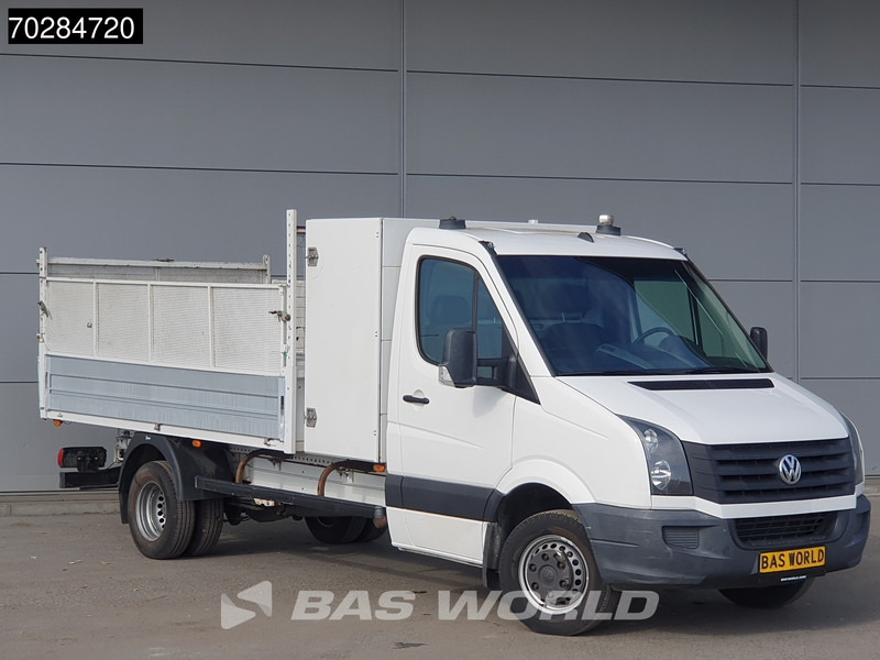 Volkswagen Crafter 136pk Open Laadbak met Kist Dubbellucht 3,5t Trekhaak Airco Euro6 Tipper Benne Kieper Airco Trekhaak - الشاحنات الصغيرة المسطحة: صور 3 Volkswagen Crafter 136pk Open Laadbak met Kist Dubbellucht 3,5t Trekhaak Airco Euro6 Tipper Benne Kieper Airco Trekhaak - الشاحنات الصغيرة المسطحة: صور 3