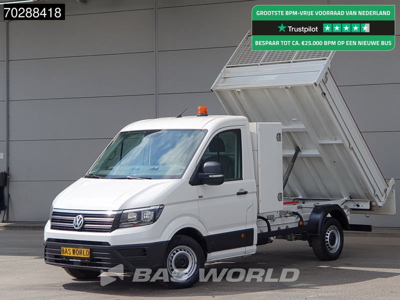 Volkswagen Crafter 140pk Kipper met Kist Trekhaak Airco Euro6 Kipper Tipper Benne Airco Trekhaak - قلاب صغير: صور 1 Volkswagen Crafter 140pk Kipper met Kist Trekhaak Airco Euro6 Kipper Tipper Benne Airco Trekhaak - قلاب صغير: صور 1