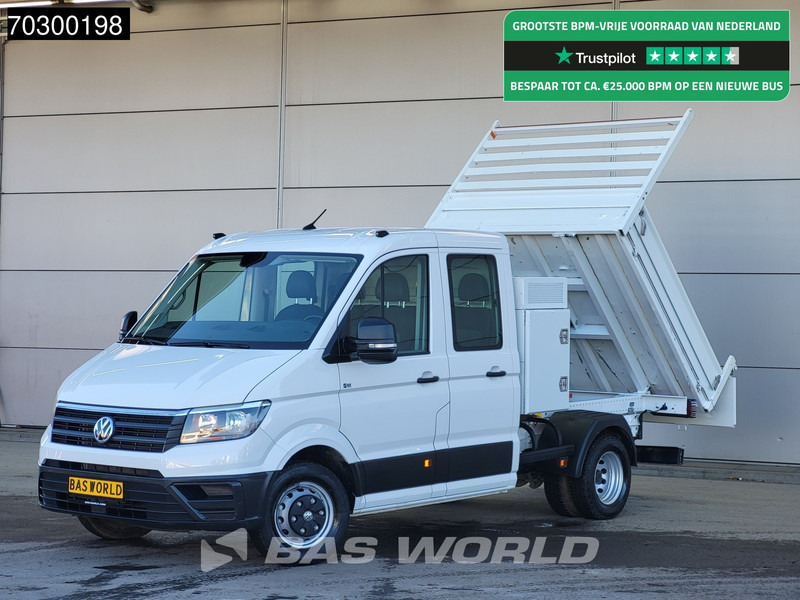 Volkswagen Crafter 177pk Kipper Dubbel Cabine met Kist Trekhaak Navi Airco Cruise Tipper Kieper Benne Airco Trekhaak Cruise control - قلاب صغير: صور 1 Volkswagen Crafter 177pk Kipper Dubbel Cabine met Kist Trekhaak Navi Airco Cruise Tipper Kieper Benne Airco Trekhaak Cruise control - قلاب صغير: صور 1