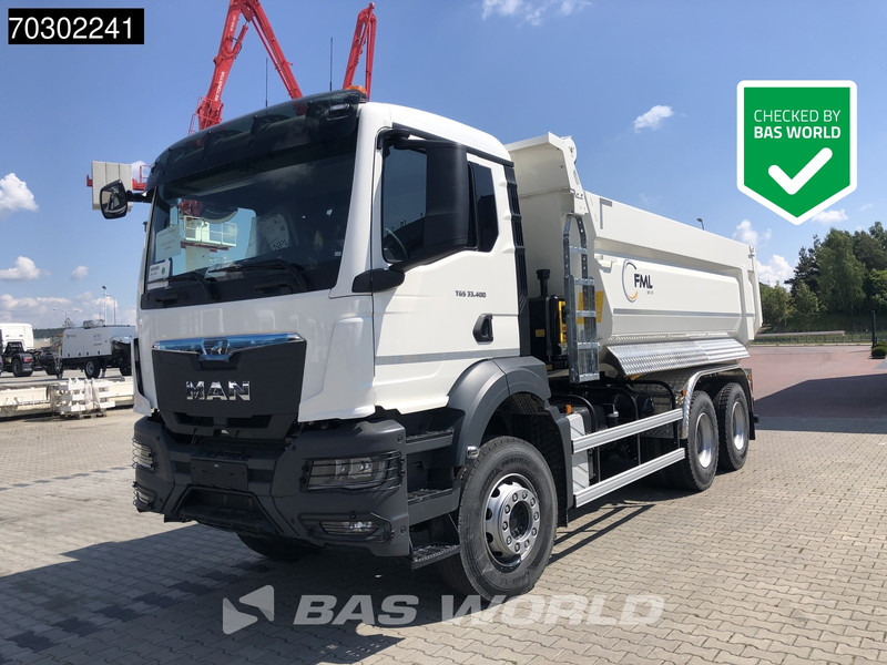 MAN TGS 33.400 6X4 NEW 17m3 KH Kipper Manual Steel suspension Big-Axle EURO 2 - قلابات: صور 1 MAN TGS 33.400 6X4 NEW 17m3 KH Kipper Manual Steel suspension Big-Axle EURO 2 - قلابات: صور 1