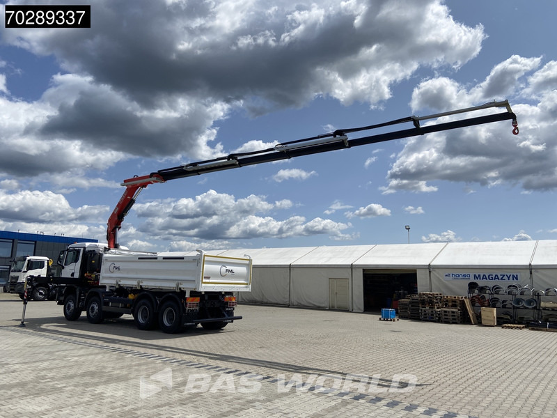 MAN TGS 35.440 8X4 NEW! Fassi F275.026 Kran Crane 13m3 3-Sided Tipper Big-Axle Euro 6 - قلابات, شاحنة كرين: صور 2 MAN TGS 35.440 8X4 NEW! Fassi F275.026 Kran Crane 13m3 3-Sided Tipper Big-Axle Euro 6 - قلابات, شاحنة كرين: صور 2