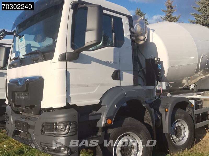 MAN TGS 41.400 8X4 12m3 FML mixer Steelsuspension Manual Airco EURO 2 - شاحنة خلاطة خرسانة: صور 2 MAN TGS 41.400 8X4 12m3 FML mixer Steelsuspension Manual Airco EURO 2 - شاحنة خلاطة خرسانة: صور 2
