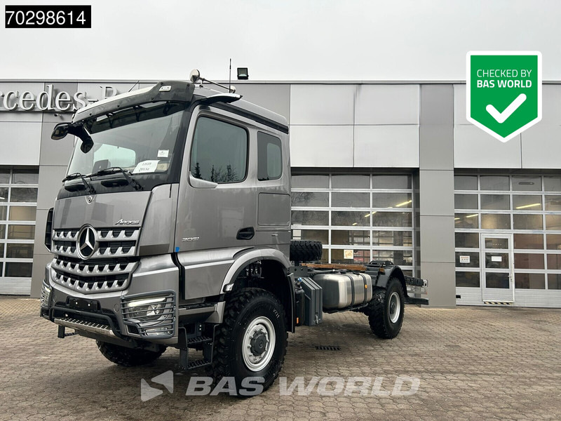 Mercedes-Benz Acrocs 2051 Arocs 4X4 NEW 4x4 chassis! Camper base Steel suspension Big-Axle Automatic Euro 6 - الشاسيه شاحنة: صور 1 Mercedes-Benz Acrocs 2051 Arocs 4X4 NEW 4x4 chassis! Camper base Steel suspension Big-Axle Automatic Euro 6 - الشاسيه شاحنة: صور 1