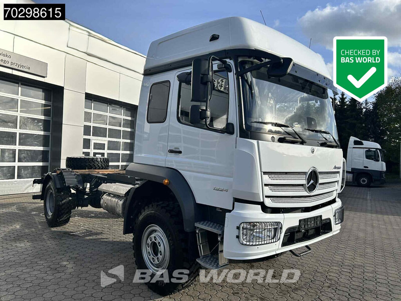Mercedes-Benz Atego 1324 Atego 4X4 NEW 13.5tons 4x4 chassis Steelsuspension Automatic Euro 6 - الشاسيه شاحنة: صور 1 Mercedes-Benz Atego 1324 Atego 4X4 NEW 13.5tons 4x4 chassis Steelsuspension Automatic Euro 6 - الشاسيه شاحنة: صور 1