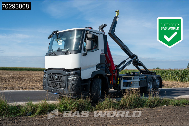 Renault C 480 C 6X2 Penz 15Z 9.5R Hiab 21 Tonnes Lift-Axle Euro 6 - شاحنة ذات الخطاف, شاحنة كرين: صور 1 Renault C 480 C 6X2 Penz 15Z 9.5R Hiab 21 Tonnes Lift-Axle Euro 6 - شاحنة ذات الخطاف, شاحنة كرين: صور 1