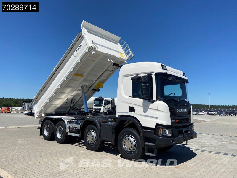 Scania P420 8X4 NEW! 13,5m3 3-way tipper Hardox450 Steel Steelsuspension Euro 6 - قلابات: صور 3 Scania P420 8X4 NEW! 13,5m3 3-way tipper Hardox450 Steel Steelsuspension Euro 6 - قلابات: صور 3