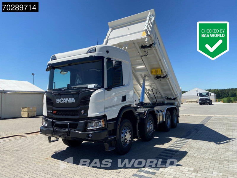 Scania P420 8X4 NEW! 13,5m3 3-way tipper Hardox450 Steel Steelsuspension Euro 6 - قلابات: صور 1 Scania P420 8X4 NEW! 13,5m3 3-way tipper Hardox450 Steel Steelsuspension Euro 6 - قلابات: صور 1