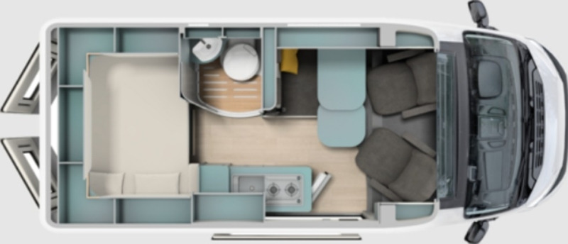 Laika Kosmo 50 Camper Van - كرفان فان: صور 2 Laika Kosmo 50 Camper Van - كرفان فان: صور 2