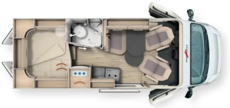 Malibu Van Comfort 600 DB - كرفان فان: صور 1 Malibu Van Comfort 600 DB - كرفان فان: صور 1