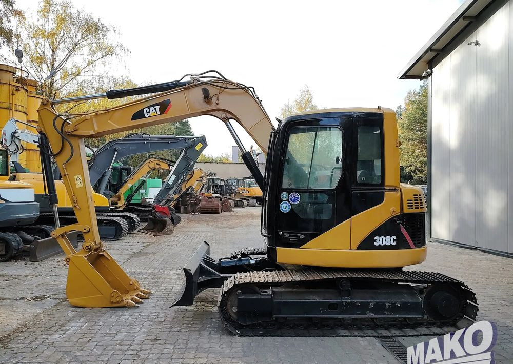 Caterpillar 308C - حفارات زحافة: صور 1 Caterpillar 308C - حفارات زحافة: صور 1