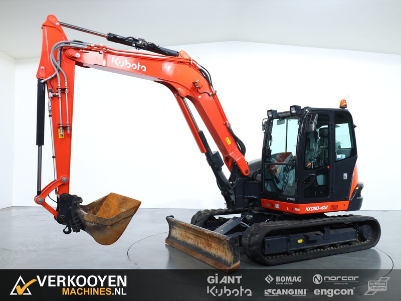 Kubota KX080-4a2 Mono - حفارة مصغرة: صور 1 Kubota KX080-4a2 Mono - حفارة مصغرة: صور 1