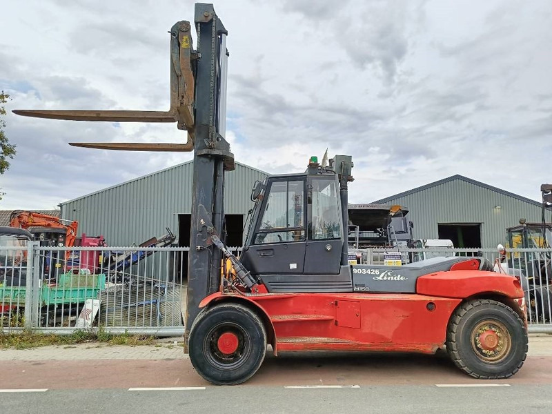 Linde H160 diesel 16T heftruck forklift stapler low mast - رافعة شوكية ديزل: صور 2 Linde H160 diesel 16T heftruck forklift stapler low mast - رافعة شوكية ديزل: صور 2