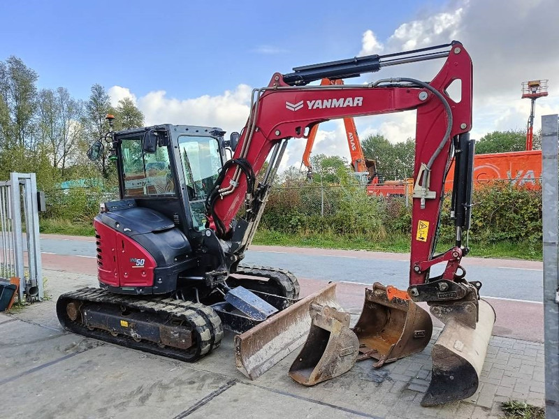 Yanmar Vio 50 -6b vio50 rupskraan excavator bagger track - حفارة مصغرة: صور 5 Yanmar Vio 50 -6b vio50 rupskraan excavator bagger track - حفارة مصغرة: صور 5