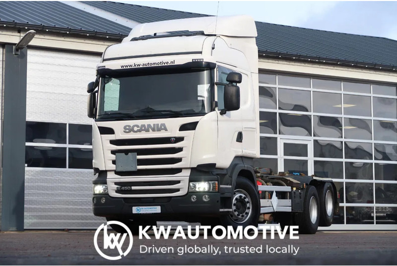 Scania R450 6X2/ HOOKLIFT 20T/ RETARDER/ LIFT/ - شاحنة - نظام الكابلات: صور 1 Scania R450 6X2/ HOOKLIFT 20T/ RETARDER/ LIFT/ - شاحنة - نظام الكابلات: صور 1