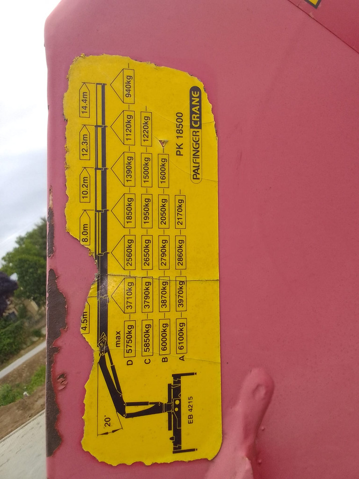 DAF Xf 105.410 Manual 6x2 Palfinger Pk18500 EXCELENT - شاحنة كرين: صور 5 DAF Xf 105.410 Manual 6x2 Palfinger Pk18500 EXCELENT - شاحنة كرين: صور 5