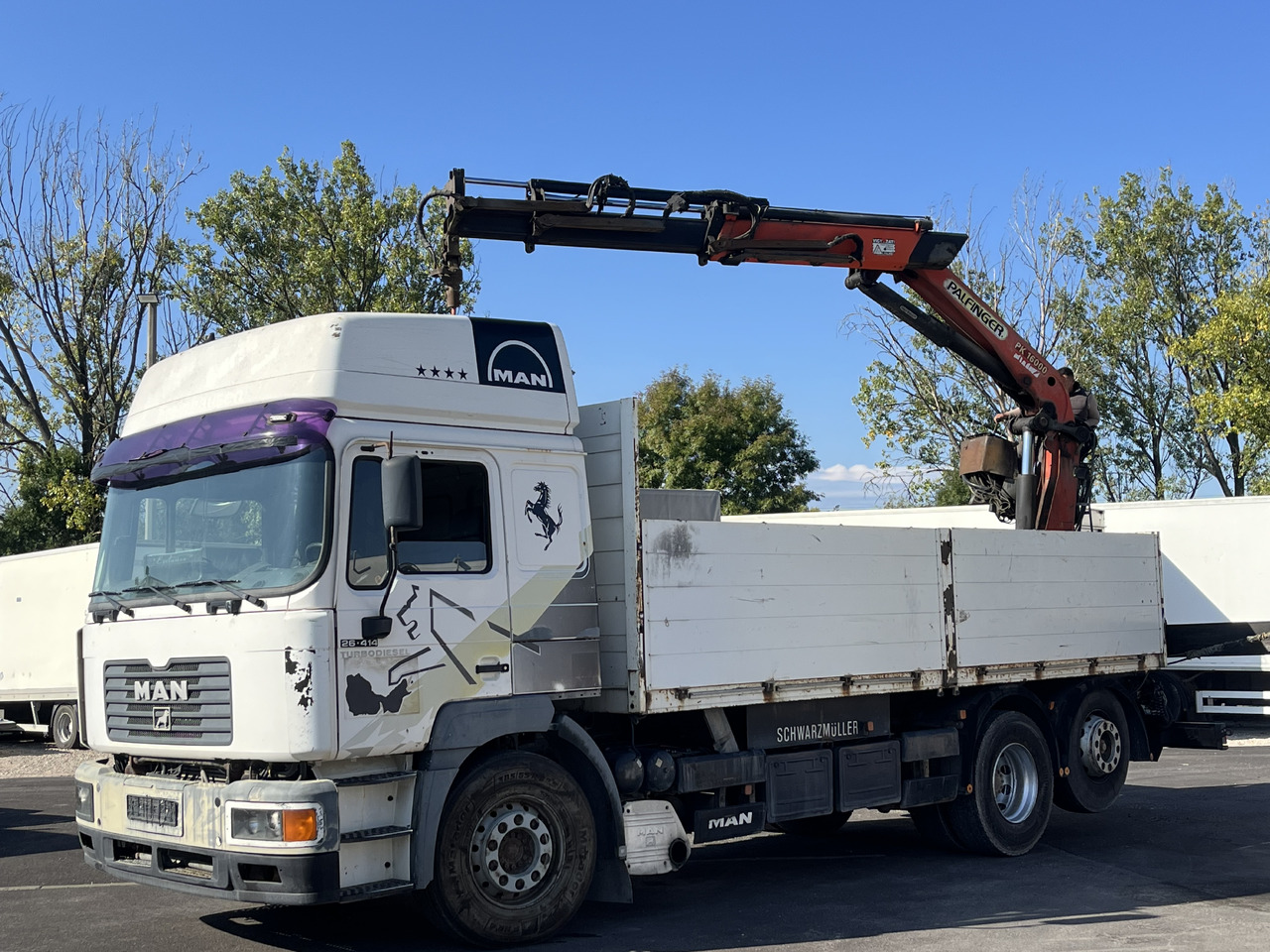 MAN F2000 26.413 Palfinger pk 16000 - شاحنة كرين: صور 1 MAN F2000 26.413 Palfinger pk 16000 - شاحنة كرين: صور 1