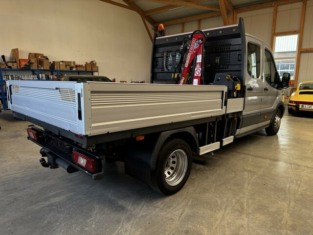 FORD Transit FT 350L Doka TdCI 1.2t Fassi Kran - الشاحنات الصغيرة المسطحة, الشاحنات الصغيرة كابينة مزدوجة: صور 5 FORD Transit FT 350L Doka TdCI 1.2t Fassi Kran - الشاحنات الصغيرة المسطحة, الشاحنات الصغيرة كابينة مزدوجة: صور 5