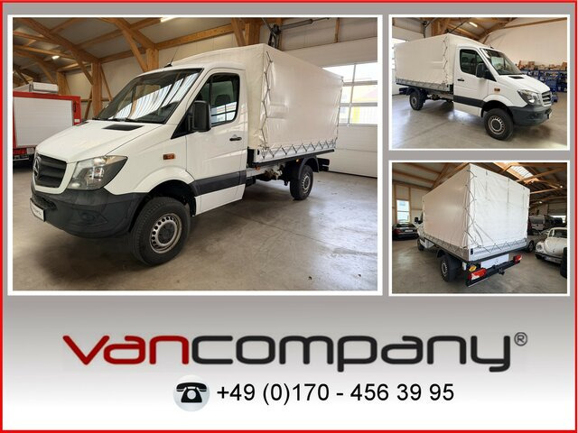 MERCEDES-BENZ Sprinter 316 CDI Pritsche 4x4 Allrad Plane... - الشاحنات الصغيرة ستائر: صور 1 MERCEDES-BENZ Sprinter 316 CDI Pritsche 4x4 Allrad Plane... - الشاحنات الصغيرة ستائر: صور 1