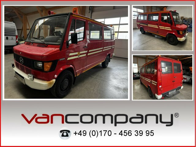 MERCEDES-BENZ T1 310 D Bremer Kombi Feuerwehr1. Hand... - حافلة صغيرة, ميكروباص: صور 1 MERCEDES-BENZ T1 310 D Bremer Kombi Feuerwehr1. Hand... - حافلة صغيرة, ميكروباص: صور 1