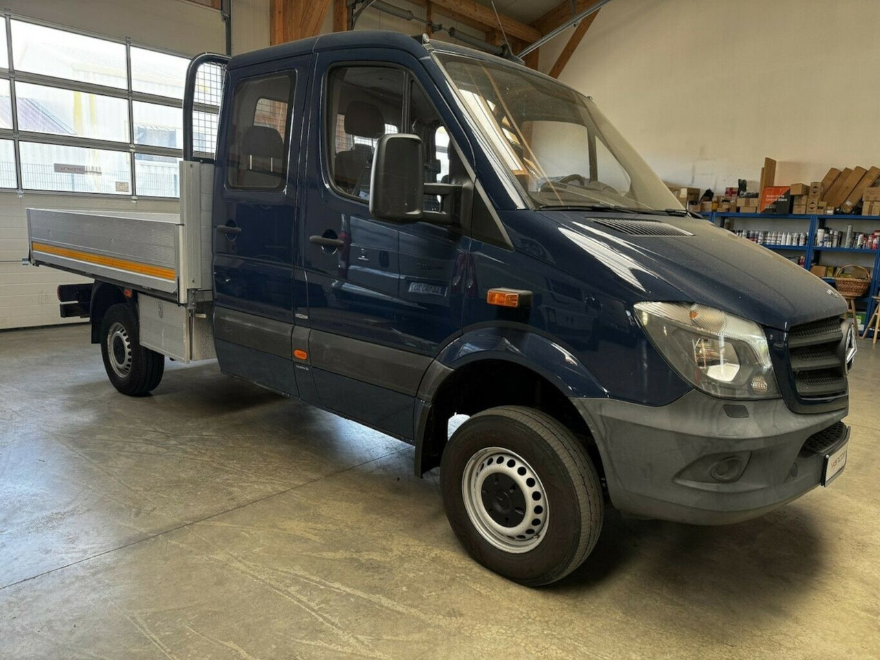 Mercedes-Benz Sprinter 313 CDI Doka 4x4 Autom. AHK 3.5t - الشاحنات الصغيرة المسطحة, الشاحنات الصغيرة كابينة مزدوجة: صور 4 Mercedes-Benz Sprinter 313 CDI Doka 4x4 Autom. AHK 3.5t - الشاحنات الصغيرة المسطحة, الشاحنات الصغيرة كابينة مزدوجة: صور 4