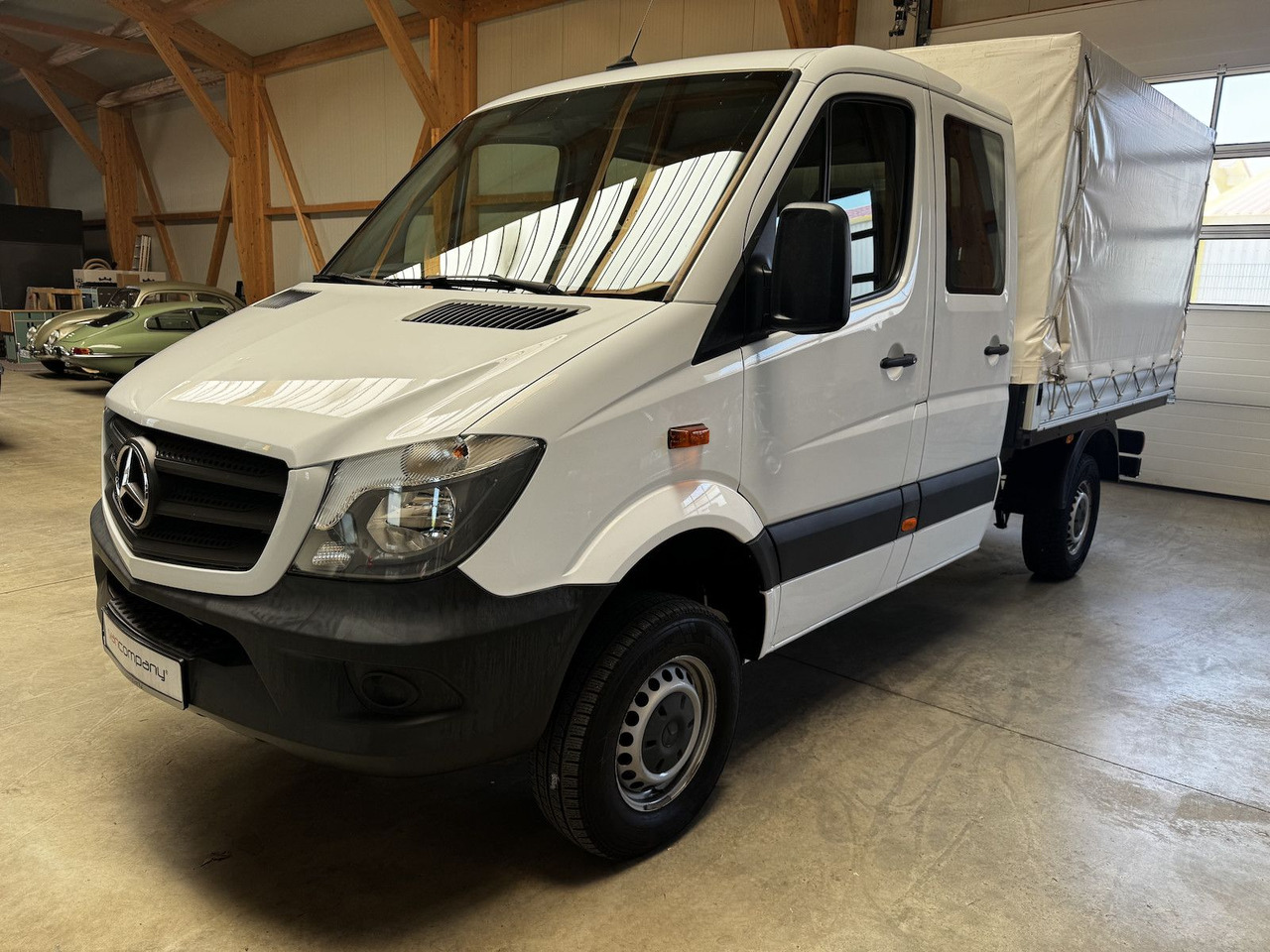Mercedes-Benz Sprinter 316 CDI Doka 4x4 Allrad Plane - الشاحنات الصغيرة ستائر, الشاحنات الصغيرة كابينة مزدوجة: صور 4 Mercedes-Benz Sprinter 316 CDI Doka 4x4 Allrad Plane - الشاحنات الصغيرة ستائر, الشاحنات الصغيرة كابينة مزدوجة: صور 4