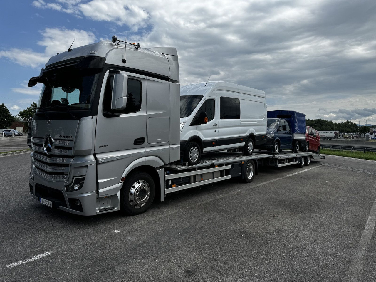 كرفان فان Mercedes-Benz Sprinter 319 CDI 4x4 3.0 V6 Untersetzung 1a!: صور 37