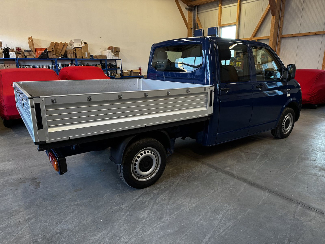Volkswagen T6 Doka Pritsche 2.0 TDI 4Motion 4x4 indienblau - الشاحنات الصغيرة المسطحة: صور 5 Volkswagen T6 Doka Pritsche 2.0 TDI 4Motion 4x4 indienblau - الشاحنات الصغيرة المسطحة: صور 5