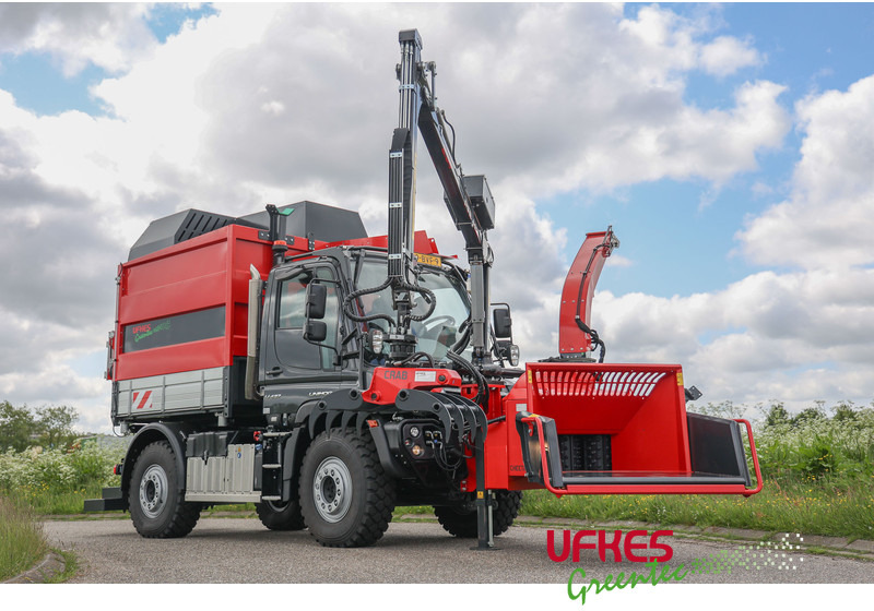 Mercedes-Benz Unimog U 427 Greentec woodchipper combi - الشاحنات الصغيرة: صور 3 Mercedes-Benz Unimog U 427 Greentec woodchipper combi - الشاحنات الصغيرة: صور 3