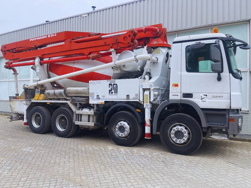 Mercedes-Benz Actros 3241 Putzmeister M24/3 2013 8X4 - شاحنة خلاطة خرسانة: صور 3 Mercedes-Benz Actros 3241 Putzmeister M24/3 2013 8X4 - شاحنة خلاطة خرسانة: صور 3