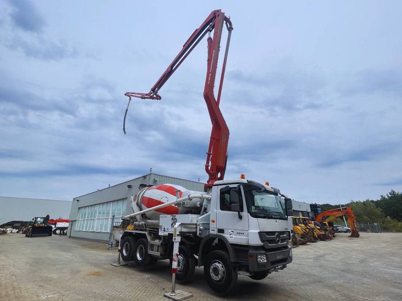 Mercedes-Benz Actros 3241 Putzmeister M24/3 2013 8X4 - شاحنة خلاطة خرسانة: صور 1 Mercedes-Benz Actros 3241 Putzmeister M24/3 2013 8X4 - شاحنة خلاطة خرسانة: صور 1