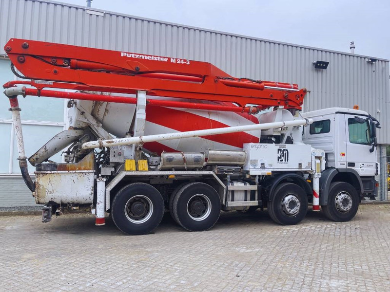 Mercedes-Benz Actros 3241 Putzmeister M24/3 2013 8X4 - شاحنة خلاطة خرسانة: صور 5 Mercedes-Benz Actros 3241 Putzmeister M24/3 2013 8X4 - شاحنة خلاطة خرسانة: صور 5