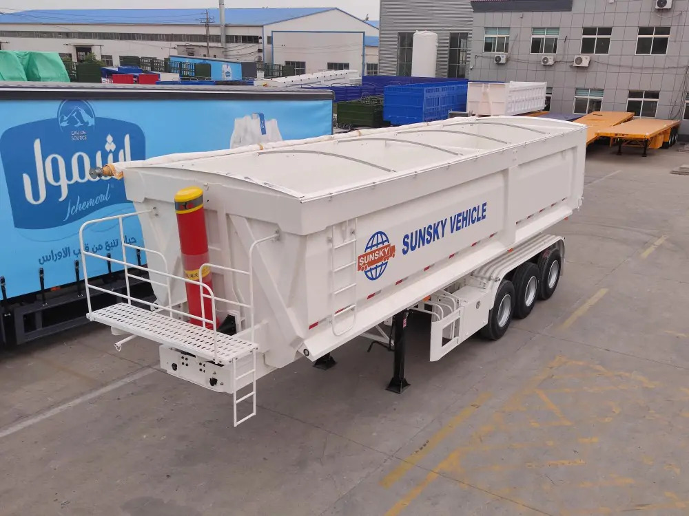 SUNSKY 40cbm 3-axle tipper trailer - قلابة نصف مقطورة: صور 1 SUNSKY 40cbm 3-axle tipper trailer - قلابة نصف مقطورة: صور 1